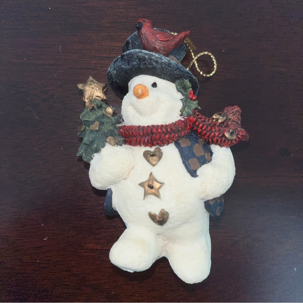 Boyds Bears Folkstone Ornament Jingles With Tree #2563